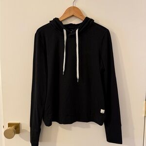 Vuori Black Halo Essential Hoodie